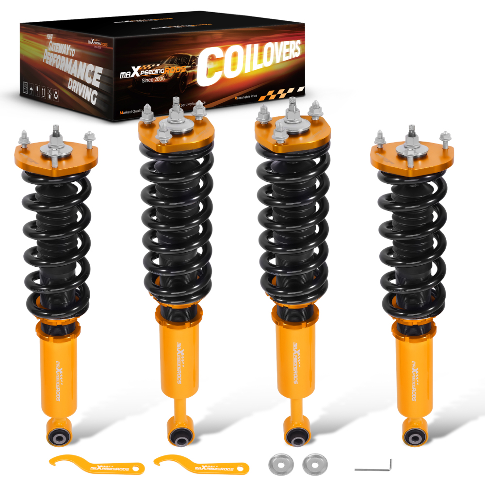 Compatible for LEXUS IS 200 1999.4 - 2005.7 GXE10 24 Ways Adj. DamperForce Shock Absorber Coilovers Lowering Kit