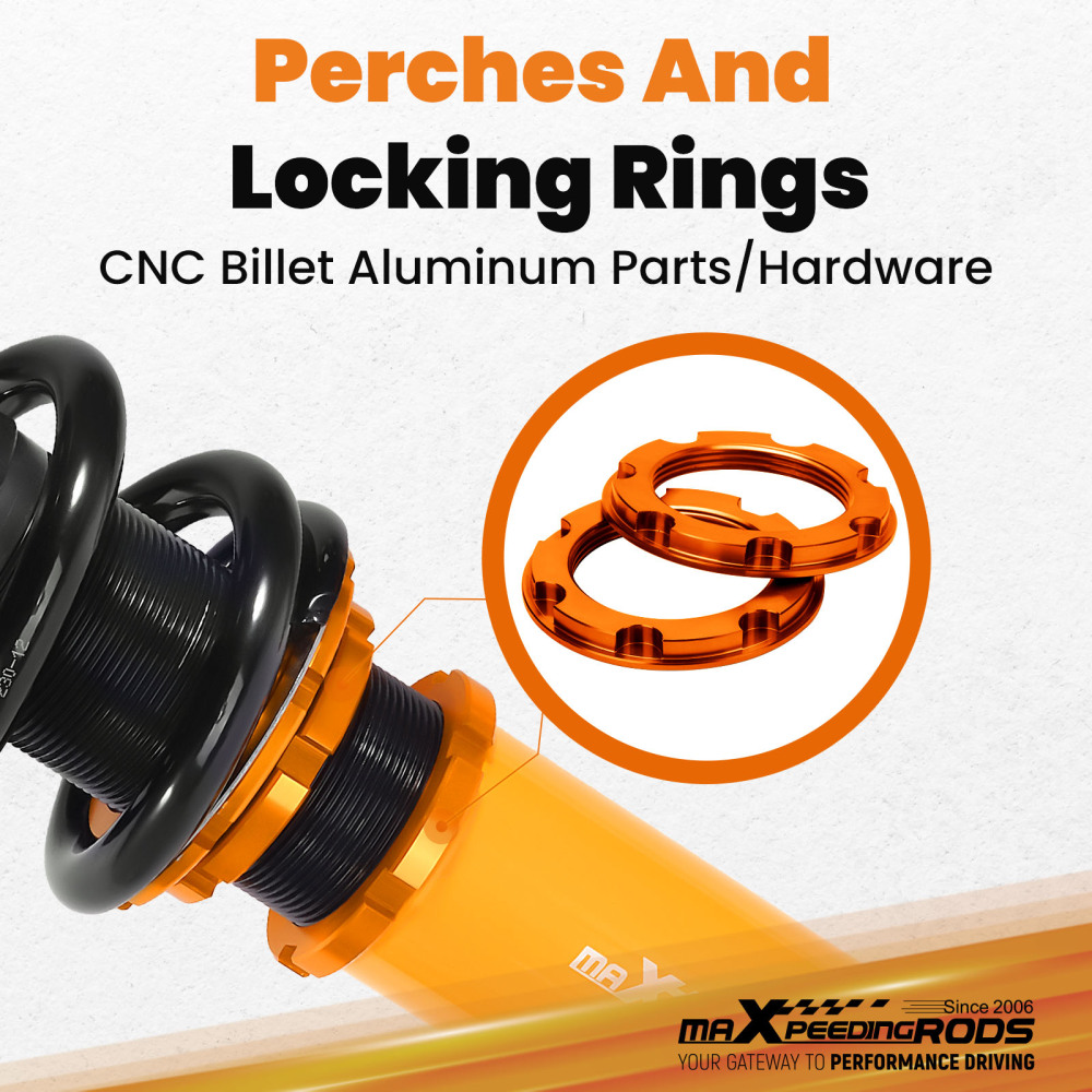 Compatible for LEXUS IS 200 1999.4 - 2005.7 GXE10 24 Ways Adj. DamperForce Shock Absorber Coilovers Lowering Kit