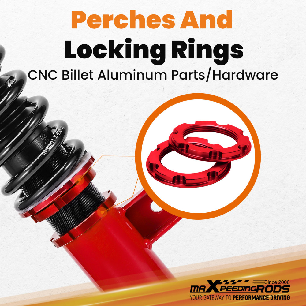 24 Way Damper Coilovers Struts compatible for Mazda 3 2014-2018 Coil Springs Suspension Kit