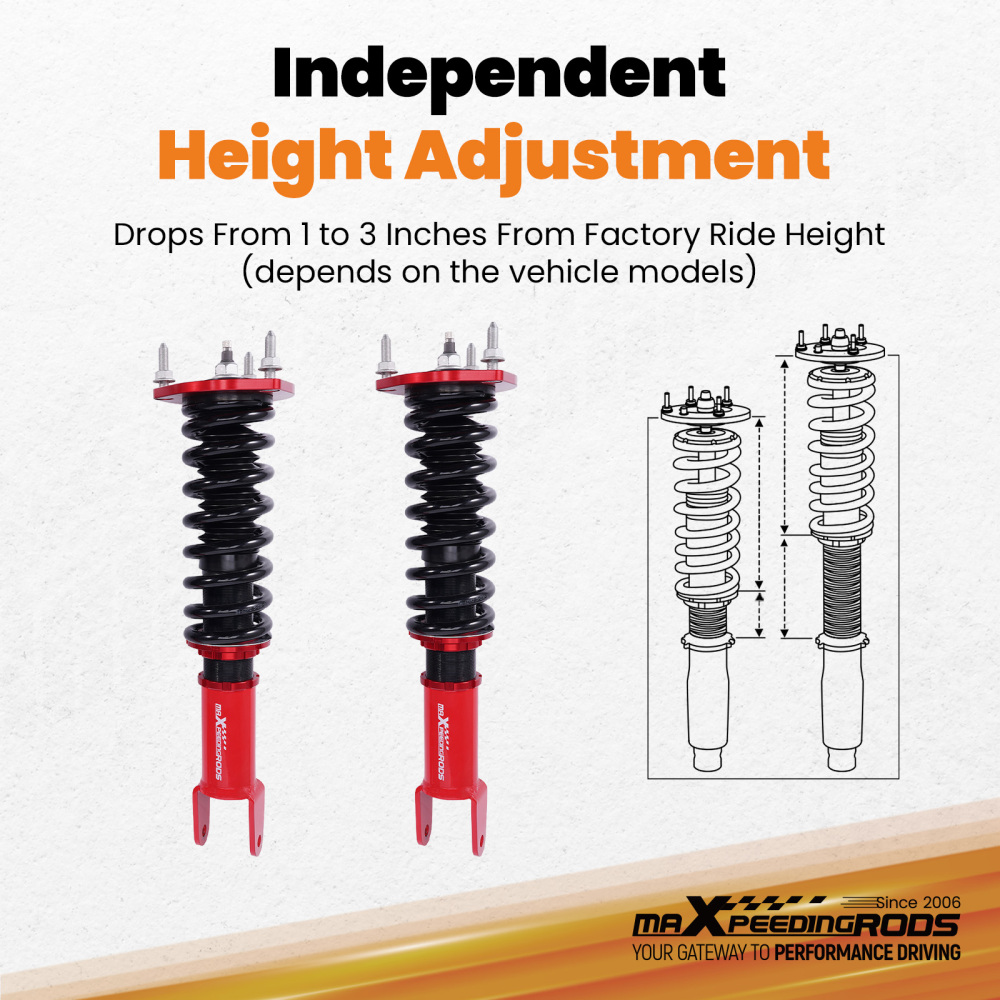 Front Coilovers compatible for Mazda MX-5 NC 06-15 MX5 Miata MK3