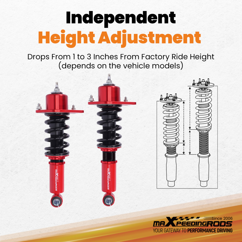 Rear Coilovers compatible for Mazda MX-5 NC 06-15 MX5 Miata MK3