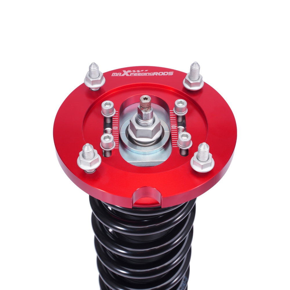 2Pc Front Coilovers 24 Level Damping Adjustable For 2005-2014 compatible for Ford Mustang