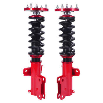 2Pc Front Coilovers 24 Level Damping Adjustable For 2005-2014 compatible for Ford Mustang