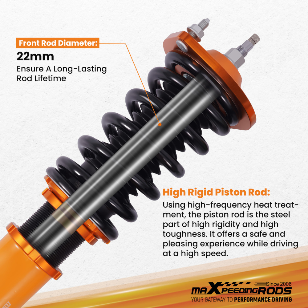 Ammortizzatori Regolabili compatibile per MAZDA MIATA MX5 NA 90-97 