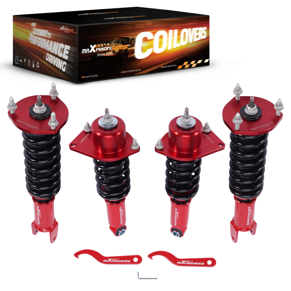 24 Way Adj. Damping Coilovers Suspension Kit compatible for Mazda MX-5 Miata NC 06-14