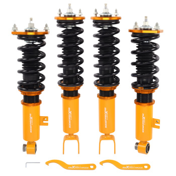 Coilovers Suspension Kits compatible for Nissan 300ZX 90-96 z32 coilovers Shock Absorber Strut Damper Lowering Kit