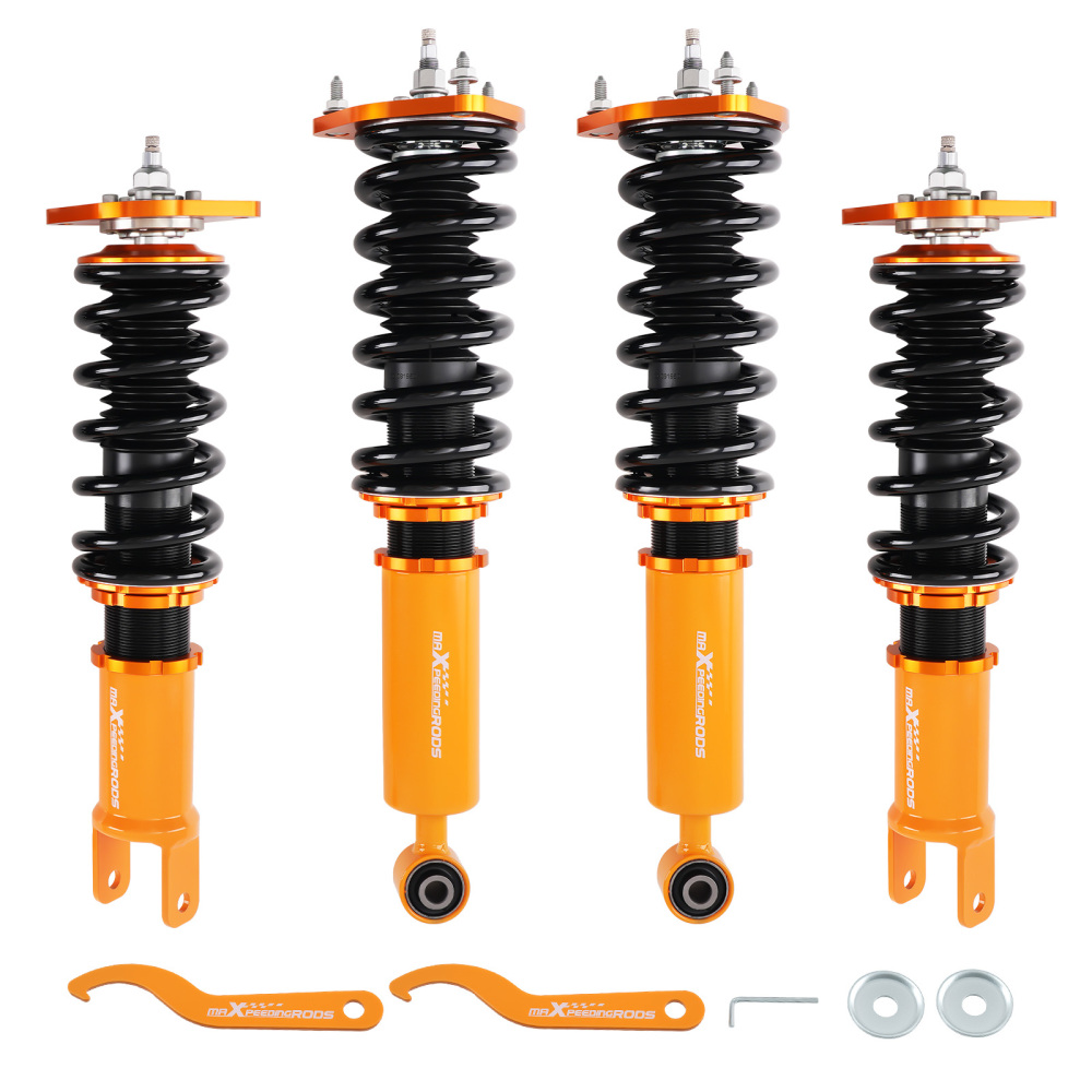 Damper Adjustable Coilovers Struts 370z lowering springs Suspension Kits compatible for Nissan 370z coilovers 2008- 