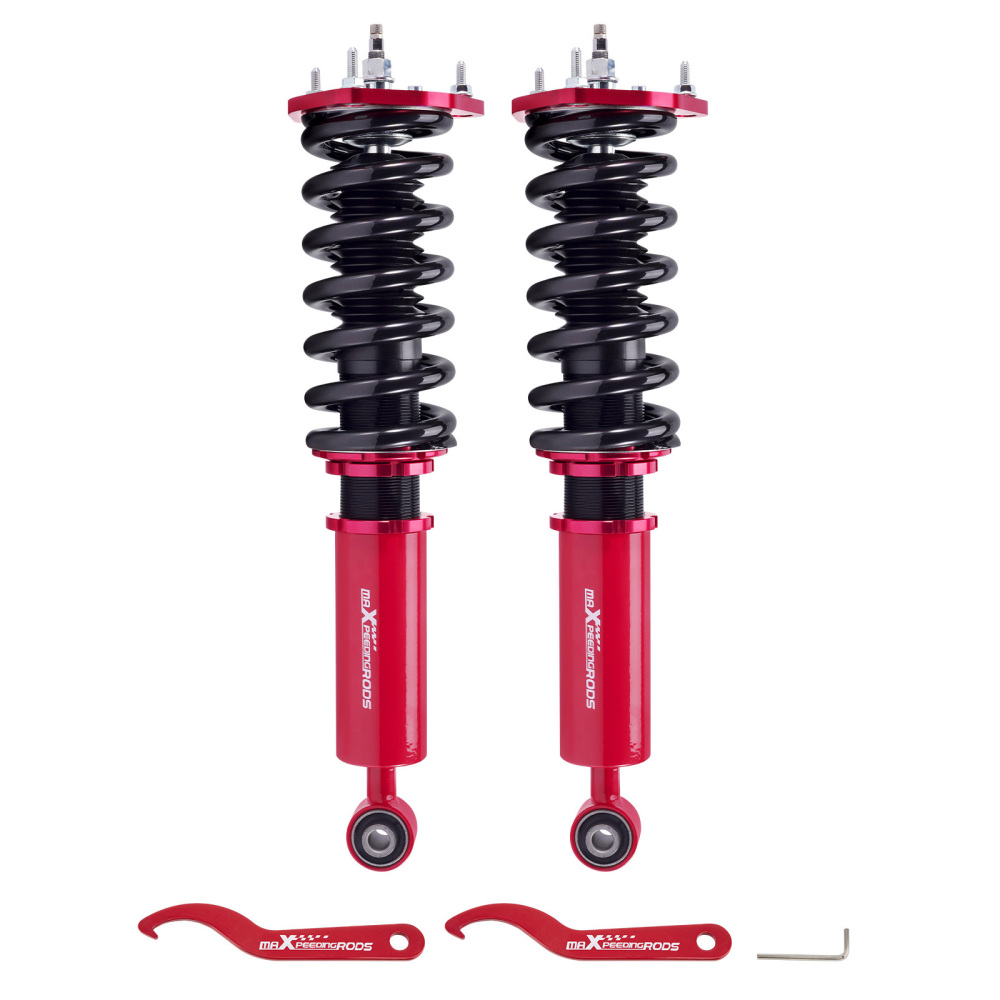 Damping Adjustable Front Coilovers Lowering Kit compatible for Nissan 370Z (Z34) 2009-2020