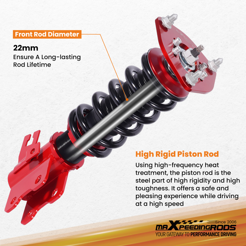 Front Coilovers compatible for Nissan S14 Silvia 200SX 94-98