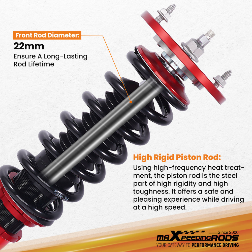 Rear Coilovers compatible for Nissan Silvia S14 200SX 1994-1998