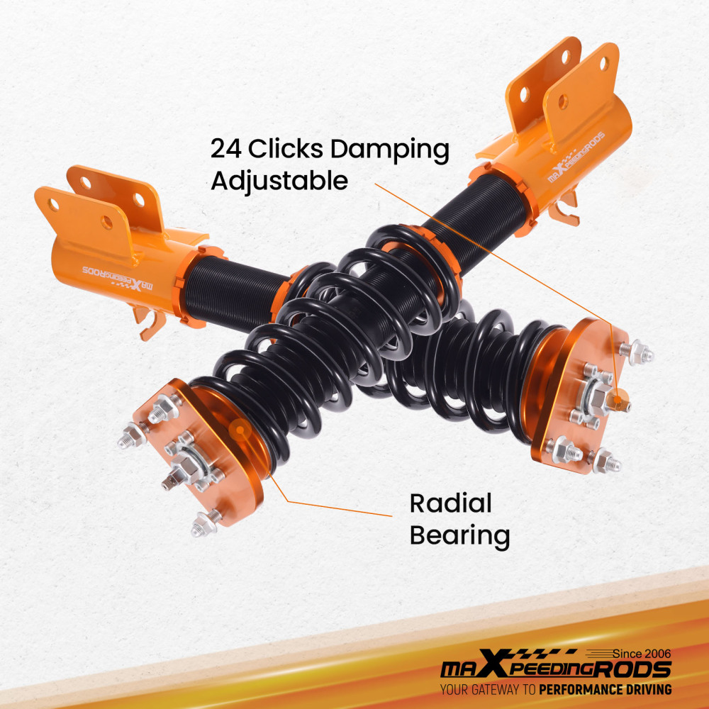 Ammorizzatore Coilover Shock Absorber compatibile per Mazda 323 / Protegé / Allegro1999-2003 Lowering Kit