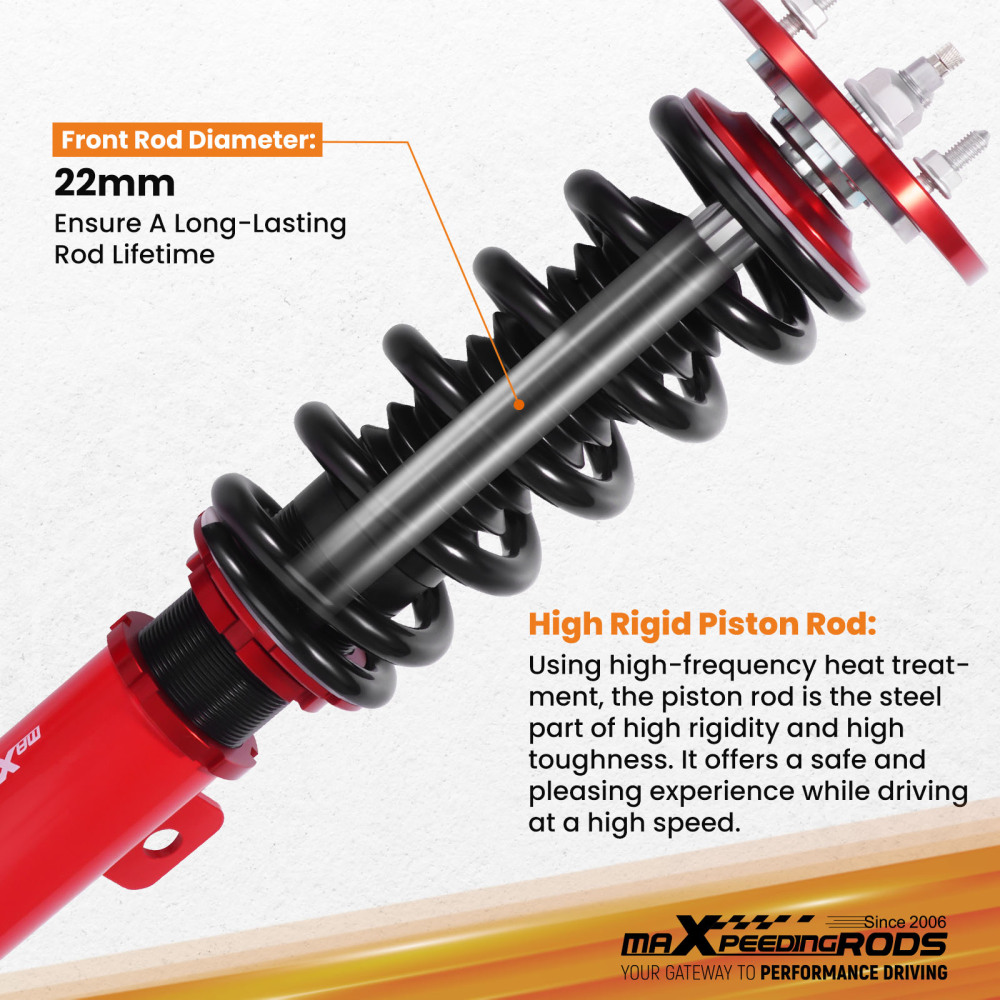 Front Coilovers Suspension Kit compatible for Chrysler 300 Charger Challenger 11-22 RWD