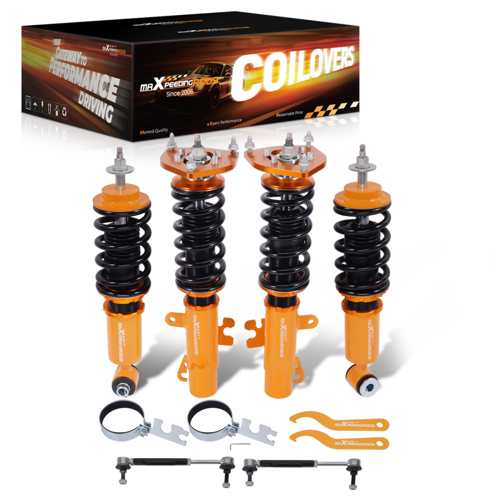 KIT SUSPENSION COMBINE FILETE compatible pour Mini R55 Cooper/One 06-13 Réglable Damper