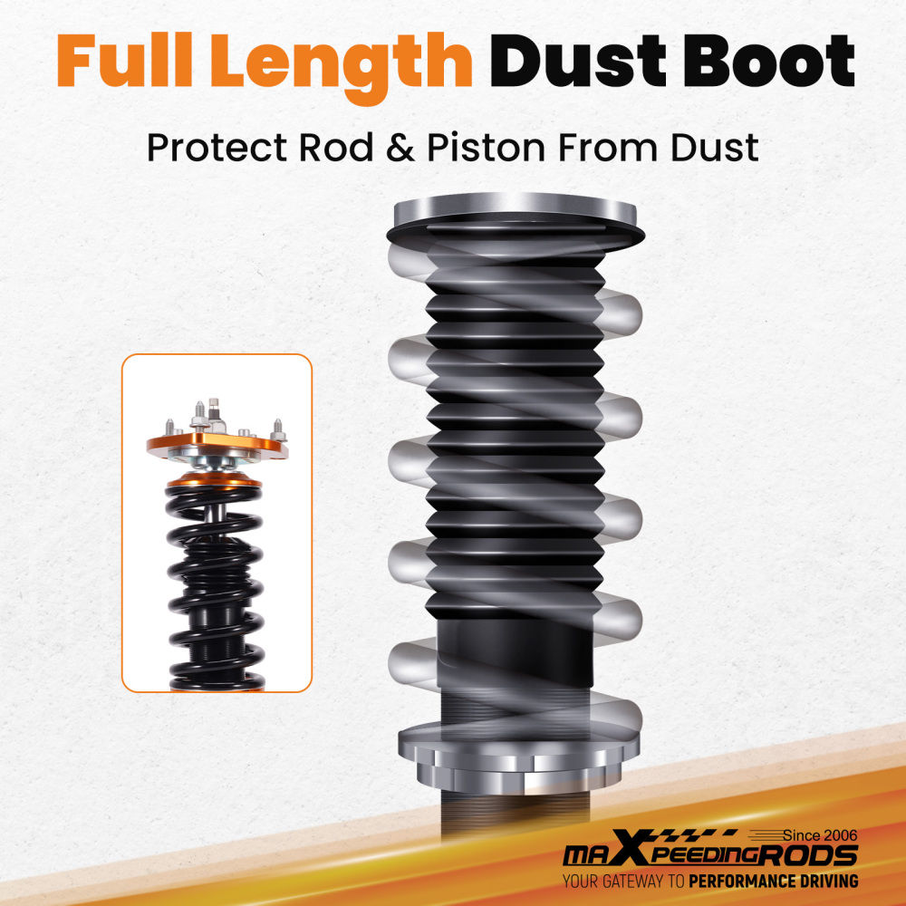 KIT SUSPENSION COMBINE FILETE compatible pour Mini R55 Cooper/One 06-13 Réglable Damper