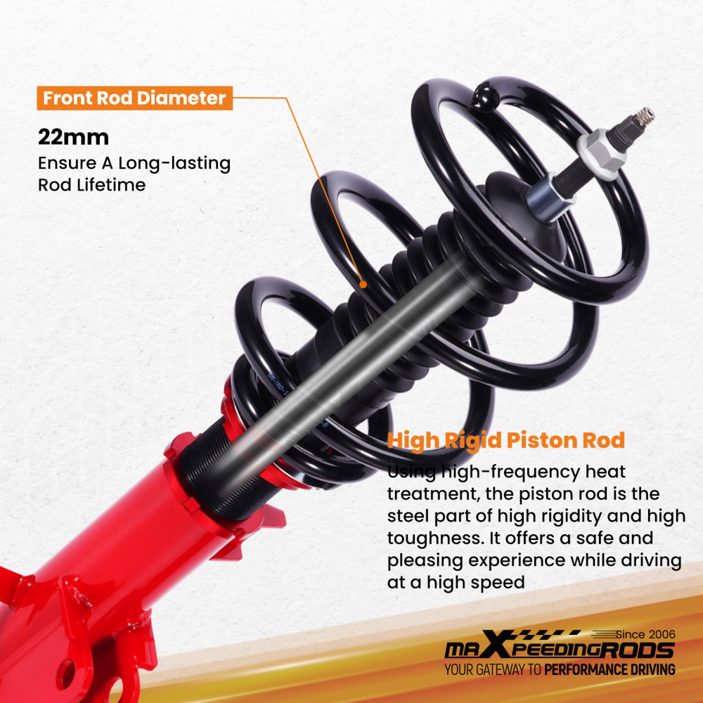 MaXpeedingrods Coilovers Kit (ShocksSprings) Compatible for Toyota RAV4 2019+ Compatible for FWD/AWD