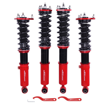 MaXpeedingrods Coilovers Lowering Kit 24 Level Damping compatible for Lexus SC430 2001-2010