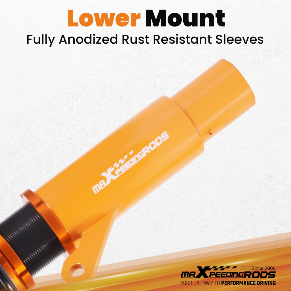 Kit Assetto a Ghiera Ammortizzatori compatibile per Skoda Octavia 3 5E 2012-2019 1.4 TSI TDI