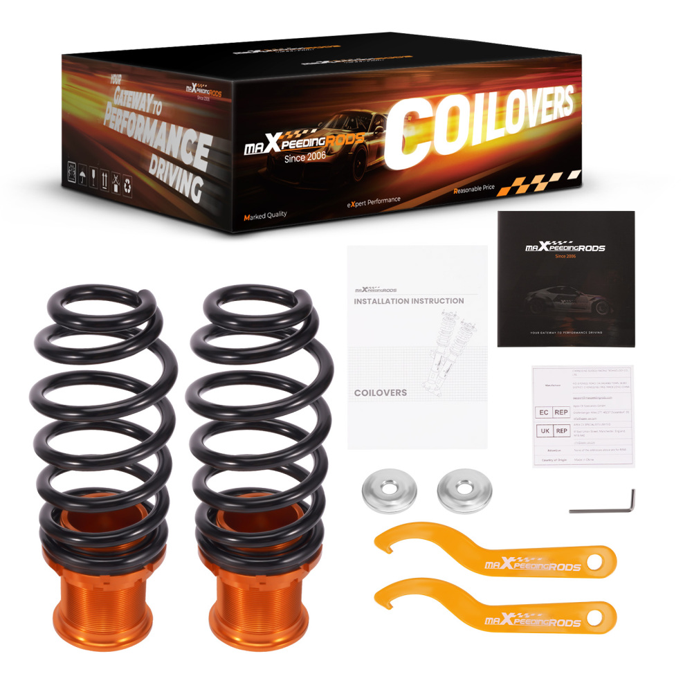 Coilovers/Suspensión roscada compatible para Skoda Octavia 3 Combi 2012-19 5E 2.0 TDI TSI RS