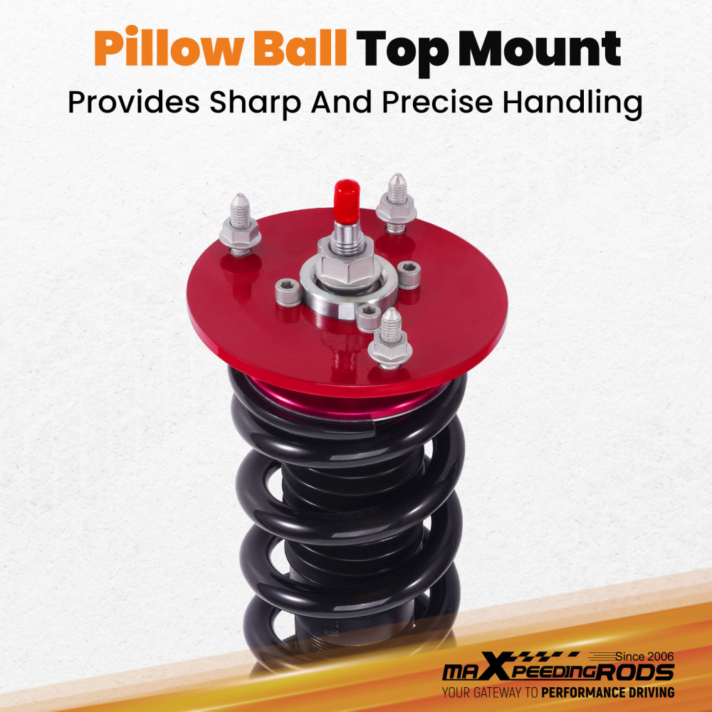 24 Step Damper Coilovers Lowering Kit compatible for DODGE CHARGER SRT8 2006-2010 RWD