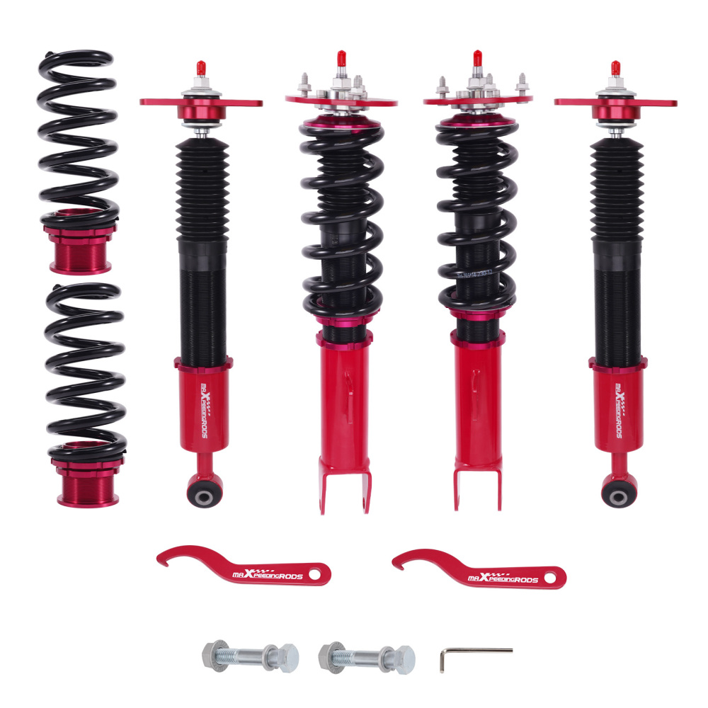 24 Step Damper Coilovers Lowering Kit compatible for DODGE CHARGER SRT8 2006-2010 RWD
