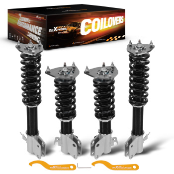 Coilover Shock Strut Kit Damping Adjustable compatible for SUBARU Impreza WRX GDB GDA 02-07