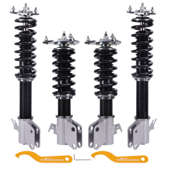 Coilover Shock Strut Kit Damping Adjustable compatible for SUBARU Impreza WRX GDB GDA 02-07