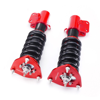 Front Coilovers 24 Way Damping Shock compatible for Subaru Impreza WRX 02-07 compatible for Forester 03-08
