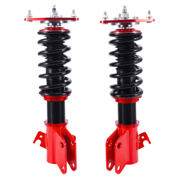 Front Coilovers 24 Way Damping Shock compatible for Subaru Impreza WRX 02-07 compatible for Forester 03-08