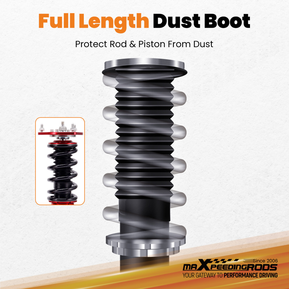 Front Coilovers Suspension compatible for Toyota Corolla E90 E100 E110 1987-2002 AE92