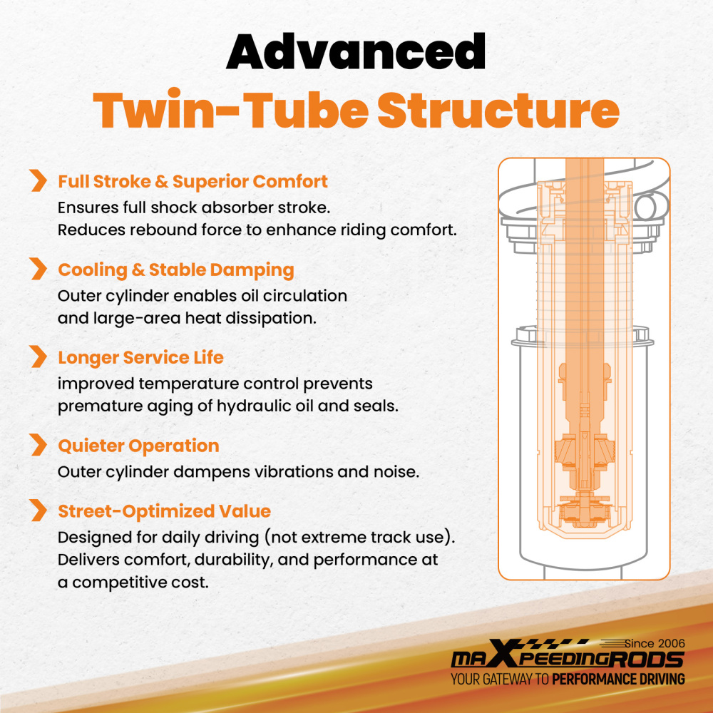 Front Coilover Kit compatible for Holden VF Sedan Wagon Ute 2013-2017