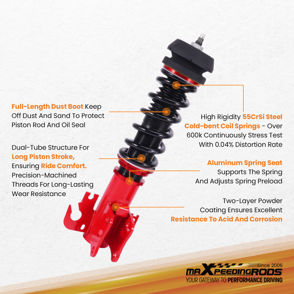 Front Coilover Kit compatible for Holden VF Sedan Wagon Ute 2013-2017