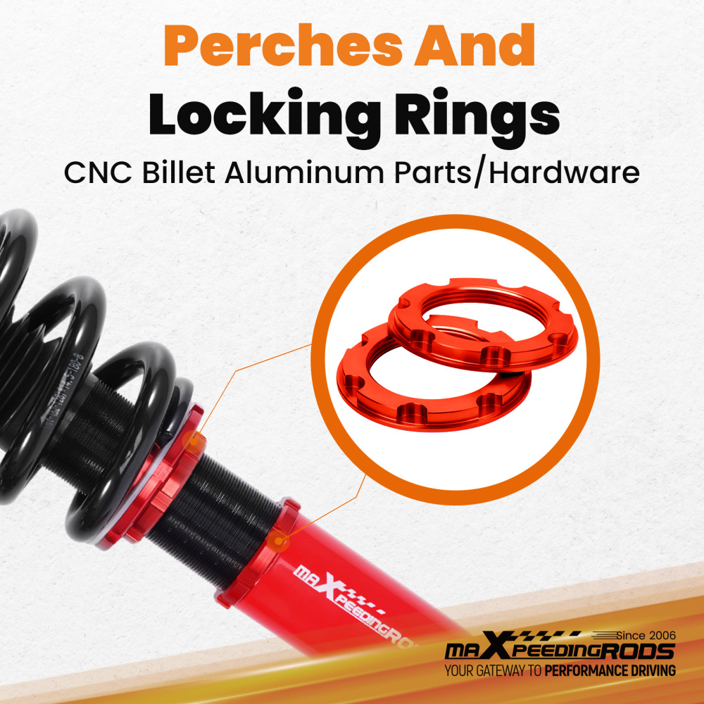 Rear Coilovers compatible for Holden Commodore VF Sedan Wagon Ute 13-17 Twin Tube