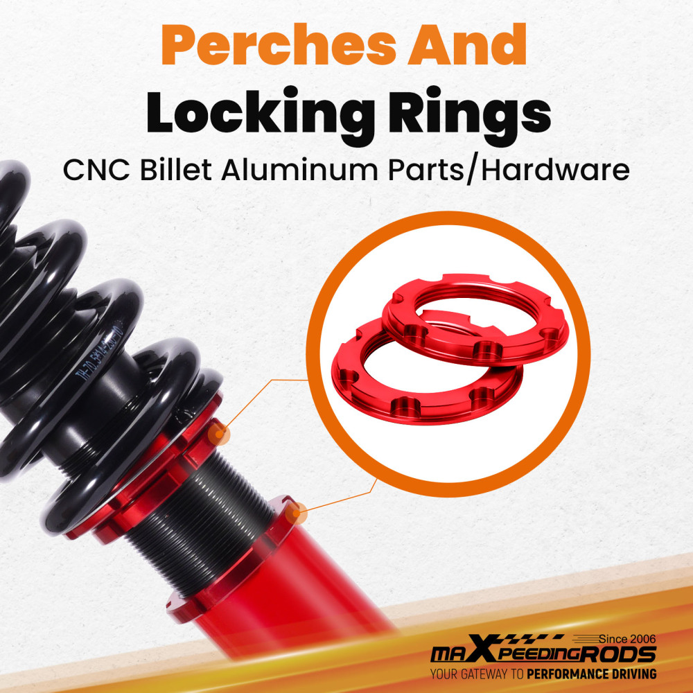 MaXpeedingrods Coilovers 24 Way Damper Kit compatible for MERCEDES S-CLASS W220 S430 S500