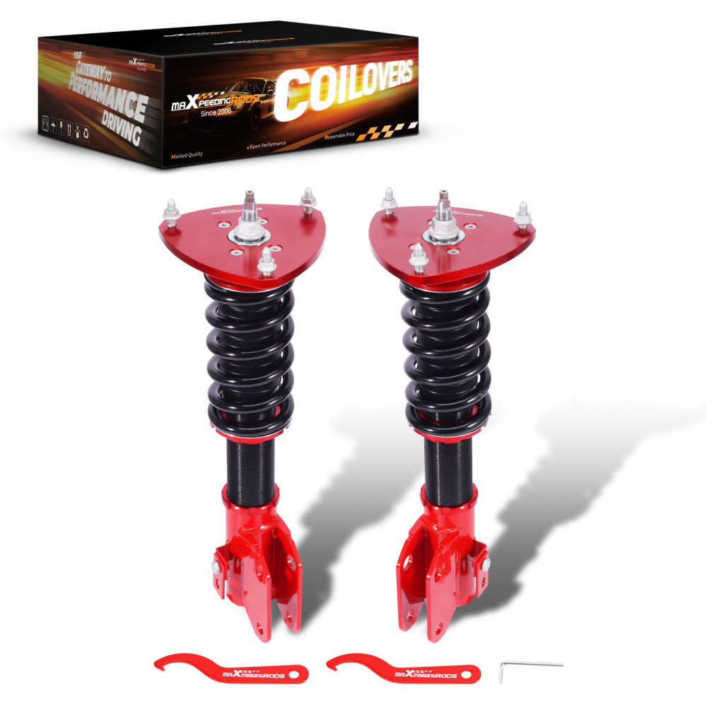MaXpeedingrods Racing Coilovers Front Pair for 2015-2021 compatible for Subaru WRX STI (VA2)