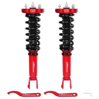 2x Front Coilovers Suspension Lowering Kit compatible for JAGUAR XJ8 XJR 03-09 X350 X358