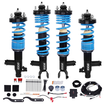 FrontRear Coilover Kit Compatible for Honda Civic 1988–2000, CR-XAcura Integra – Adjustable Suspension
