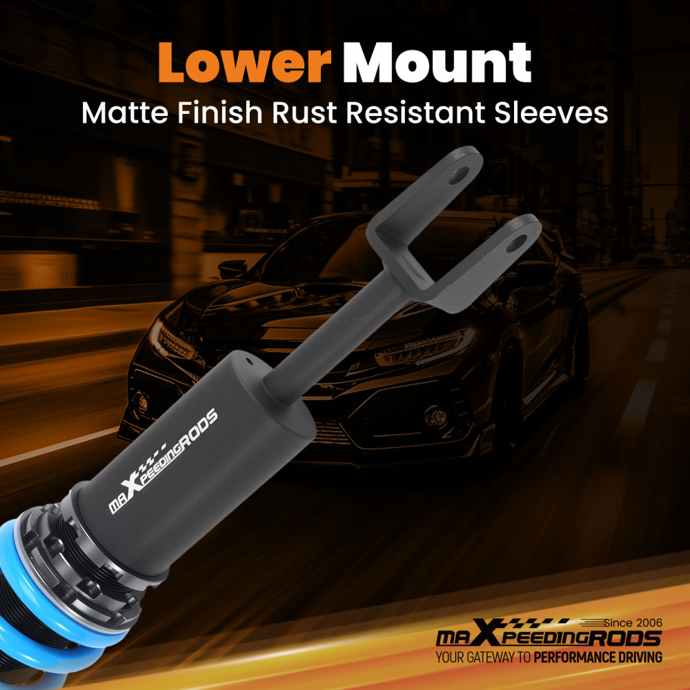 T6 Coilovers compatible for AUDI A4 Saloon compatible for FWD 1.6-3.2 +T/TFSI/FSI/TDI B7 2004-07