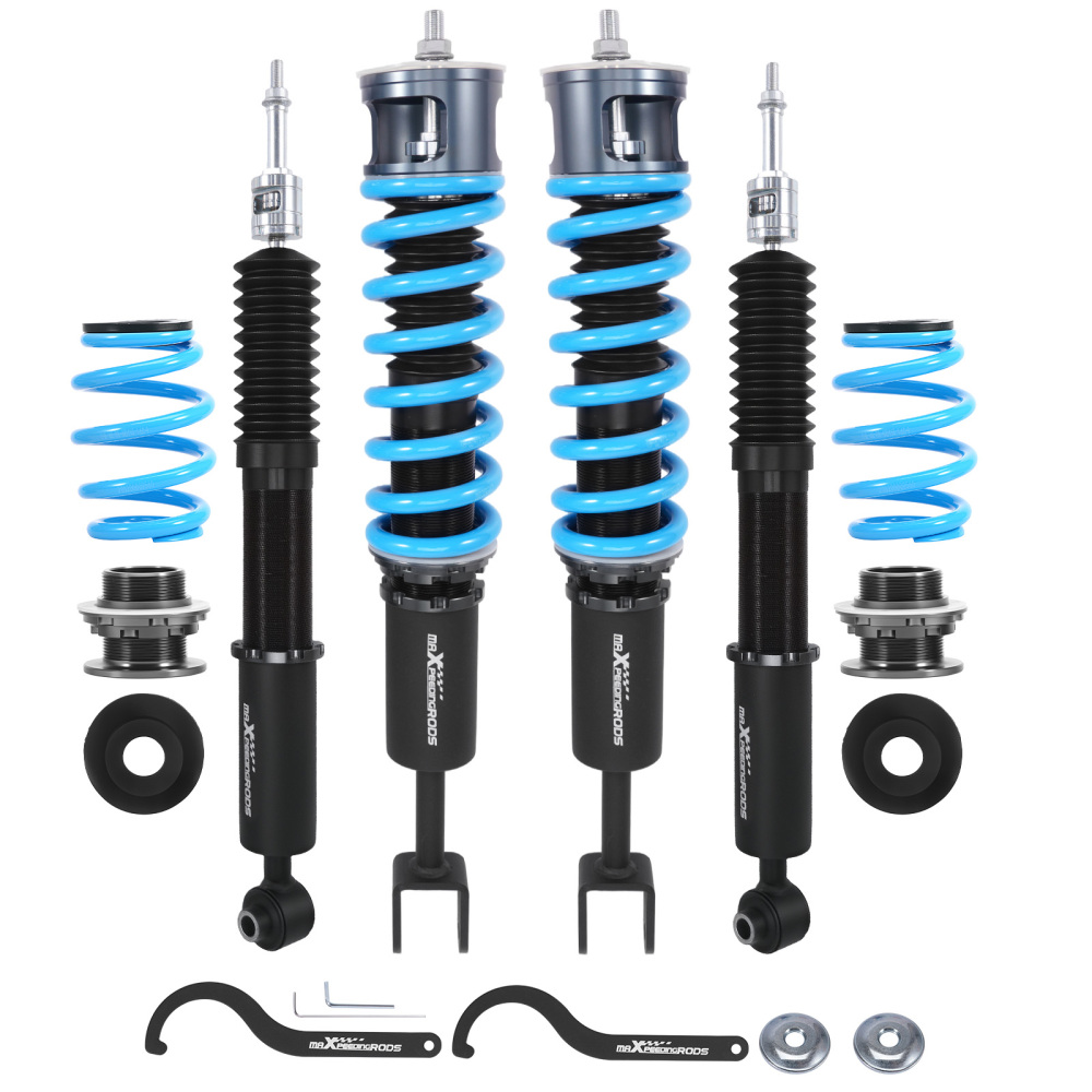 Kit Assetto a Ghiera Ammortizzatori compatibile per Audi A4 B6 B7 S4 RS4 2002-2008 8E 8H
