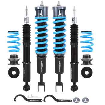 Kit Assetto a Ghiera Ammortizzatori compatibile per Audi A4 B6 B7 S4 RS4 2002-2008 8E 8H
