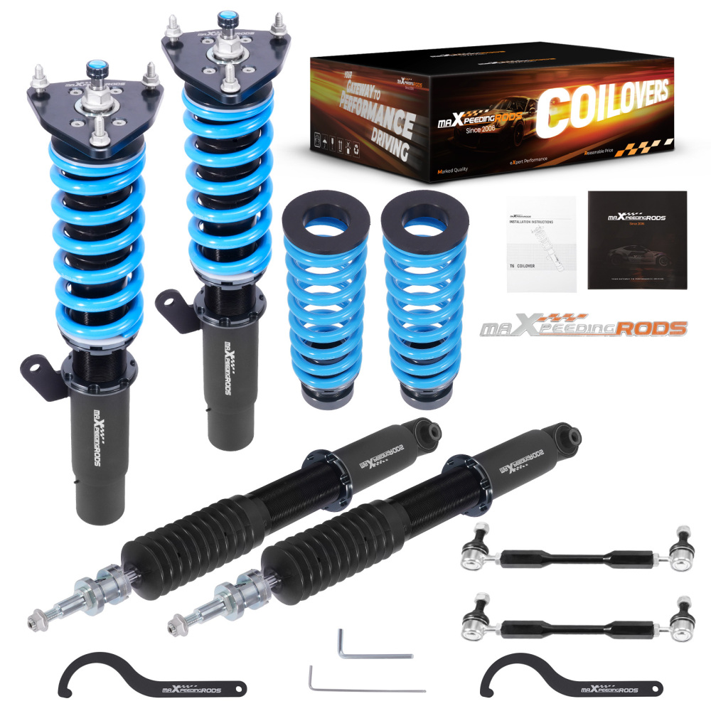 MaXpeedingrods T6 Coilovers Lowering Suspension Kit compatible for VW Atlas (CA) 2018+