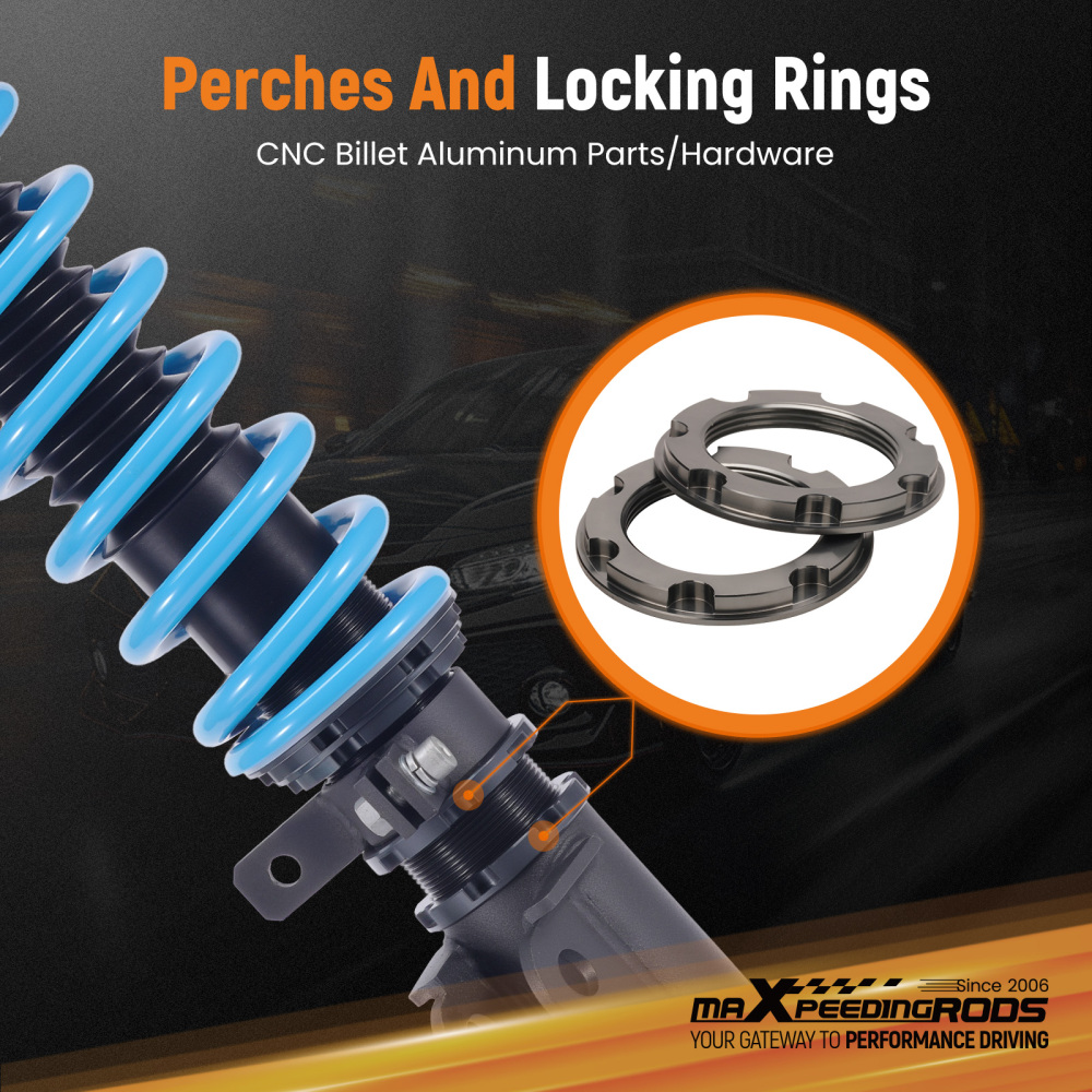 MaXpeedingrods T6 Coilover Suspension Kit 24 Level for Mazda6 (GJ/GL) 2014-24