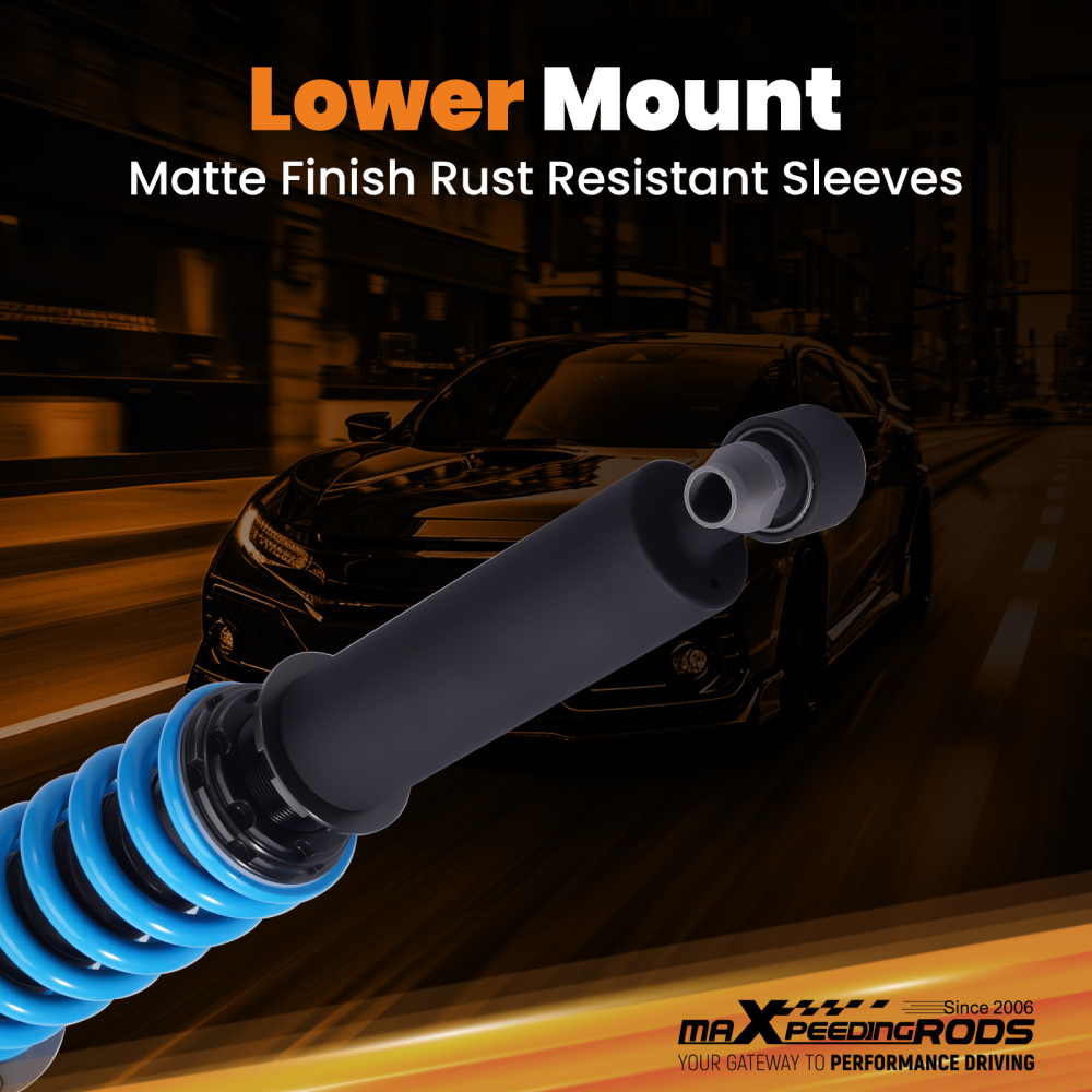 MaXpeedingrods T6 Coilovers Kit compatible for BMW 5 Series F10 520i 523i 520d 535d 10-16