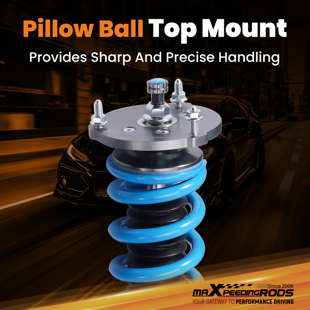 MaXpeedingrods T6 Coilovers Kit compatible for BMW 5 Series F10 520i 523i 520d 535d 10-16