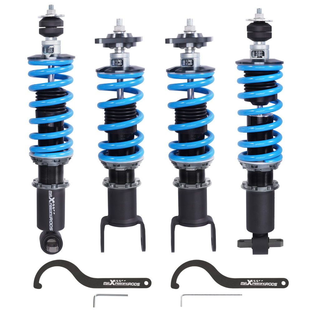 24 Level Adjustable Coilovers Lowering Kit compatible for Chevrolet Corvette C6 2005-2013