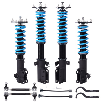 MaXpeedingrods T6 Coilovers 24 Level Adjustable compatible for Toyota Camry SE XSE 2012-17
