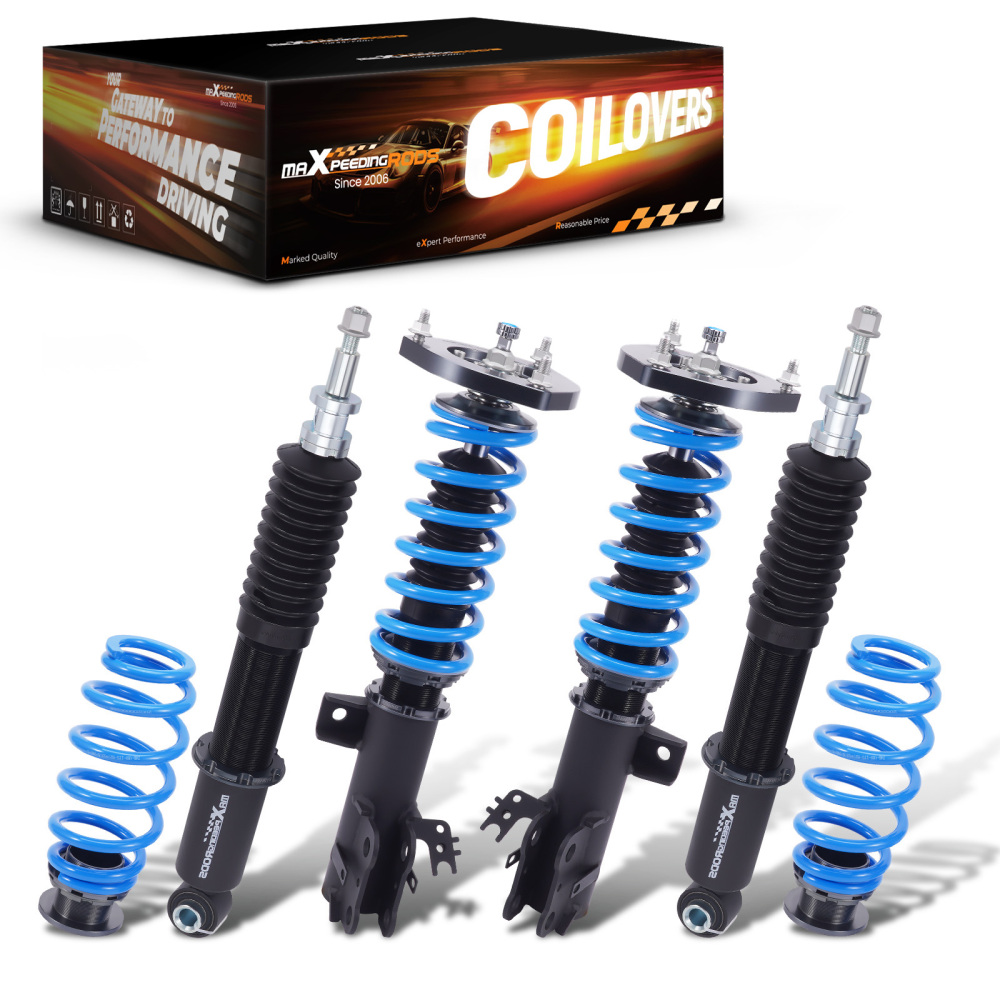 24 Level Damper Coilovers Shocks Struts Kit compatible for Toyota Camry L/LE/XLE 2018-2022
