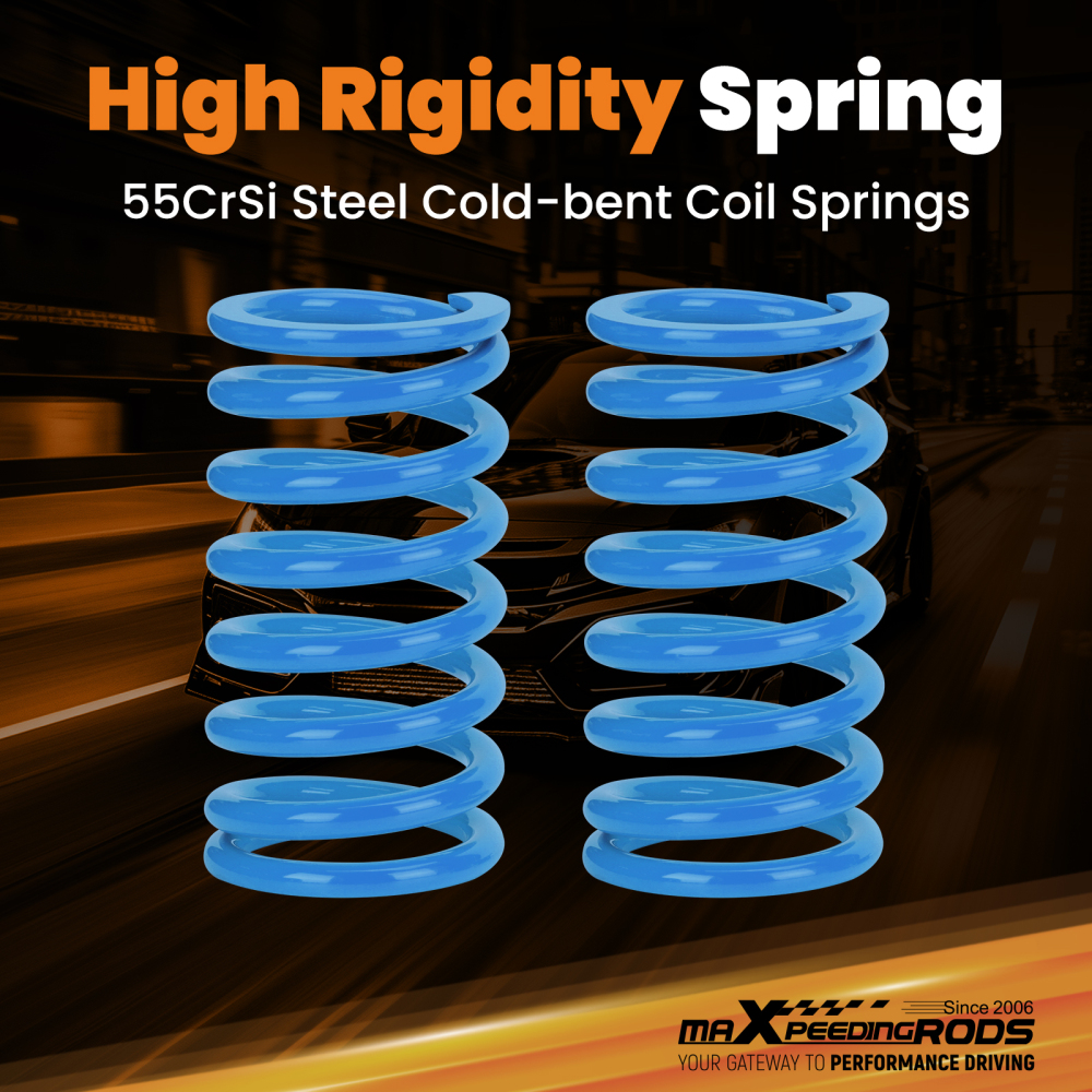 T6 Coilover Damper Springs compatible for Toyota Corolla E80 1983-1987 AE86