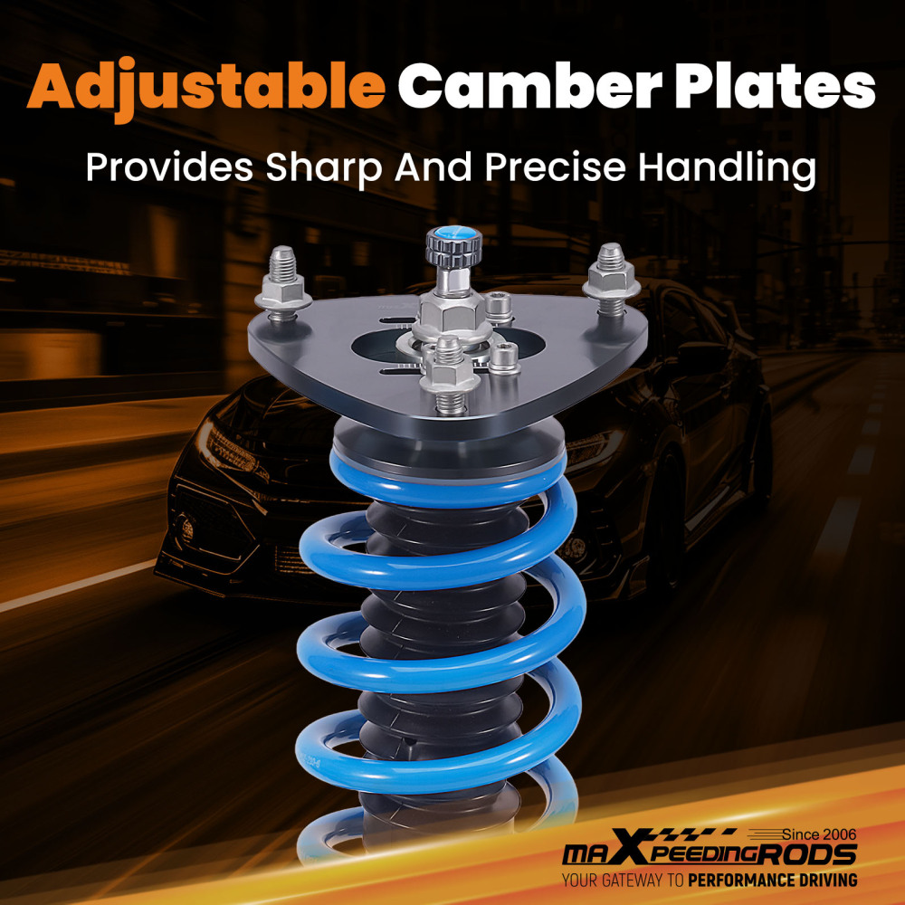 MaXpeedingrods T6 Coilovers Lowering Kit compatible for Subaru XV Crosstrek 2018-Current