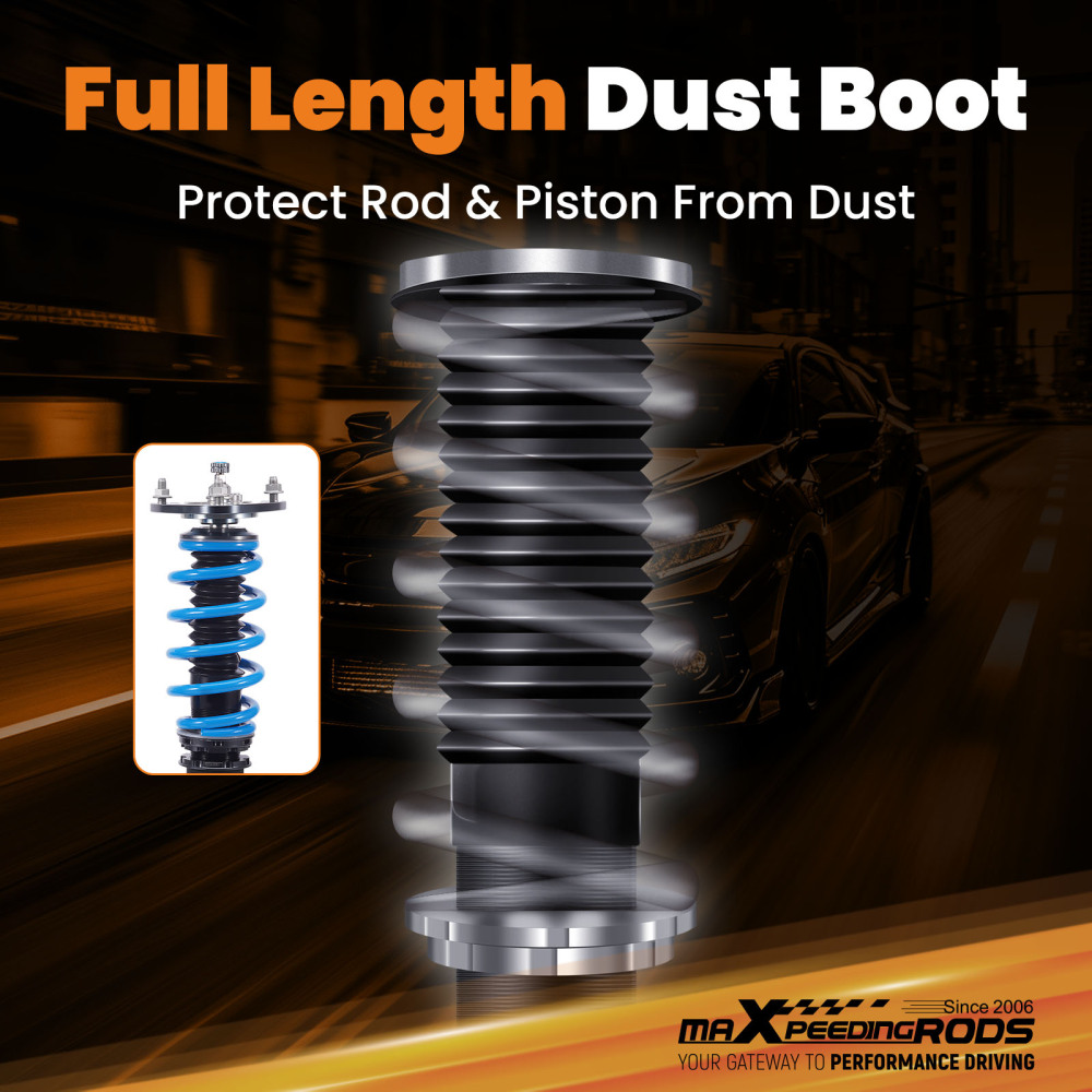 MaXpeedingrods T6 Coilovers Lowering Kit compatible for Subaru XV Crosstrek 2018-Current