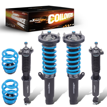 MaXpeedingrods T6 Coilovers 24 Level Damper compatible for BMW 3-Series AWD E46 325xi 330xi